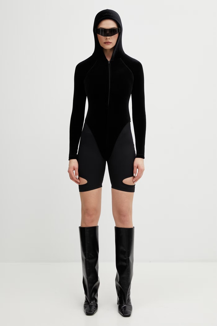 Κορμάκι VETEMENTS WE76BD412B μαύρο