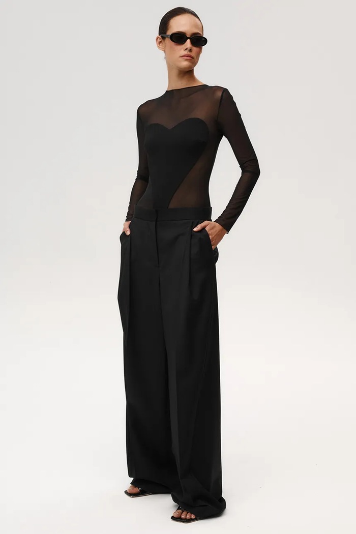 Undress Code body Soulmate Bodysuit 1126 negru