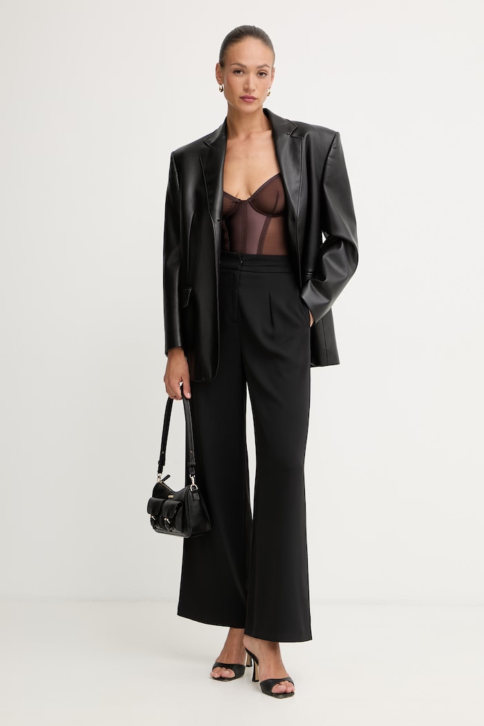 Elisabetta Franchi body pentru femei BO02562E2 maro SS26