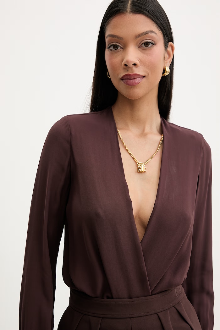 Elisabetta Franchi body pentru femei maro CB00762E2
