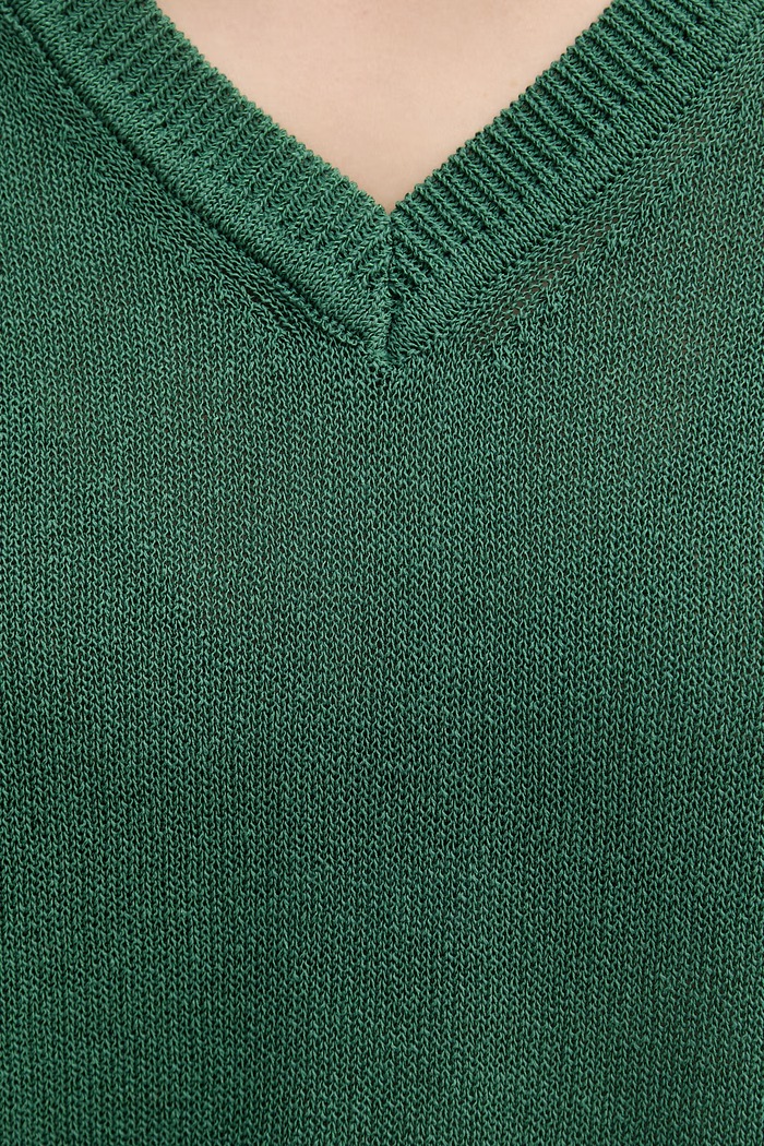 Marc Aurel pulover pentru femei, cu bumbac 8362A11146 verde