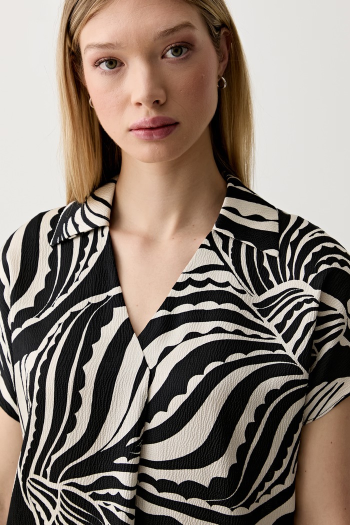 Joseph Ribkoff bluzka damska czarny 262255