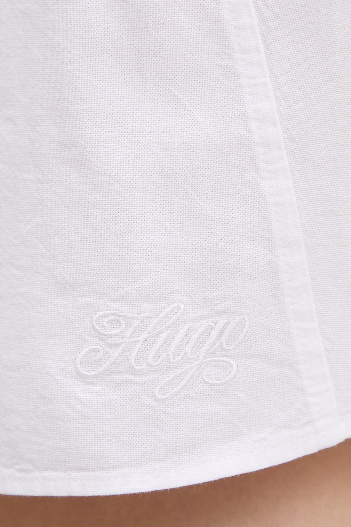 HUGO Blue koszula damska bawełniana Estate_B 50560997 biały