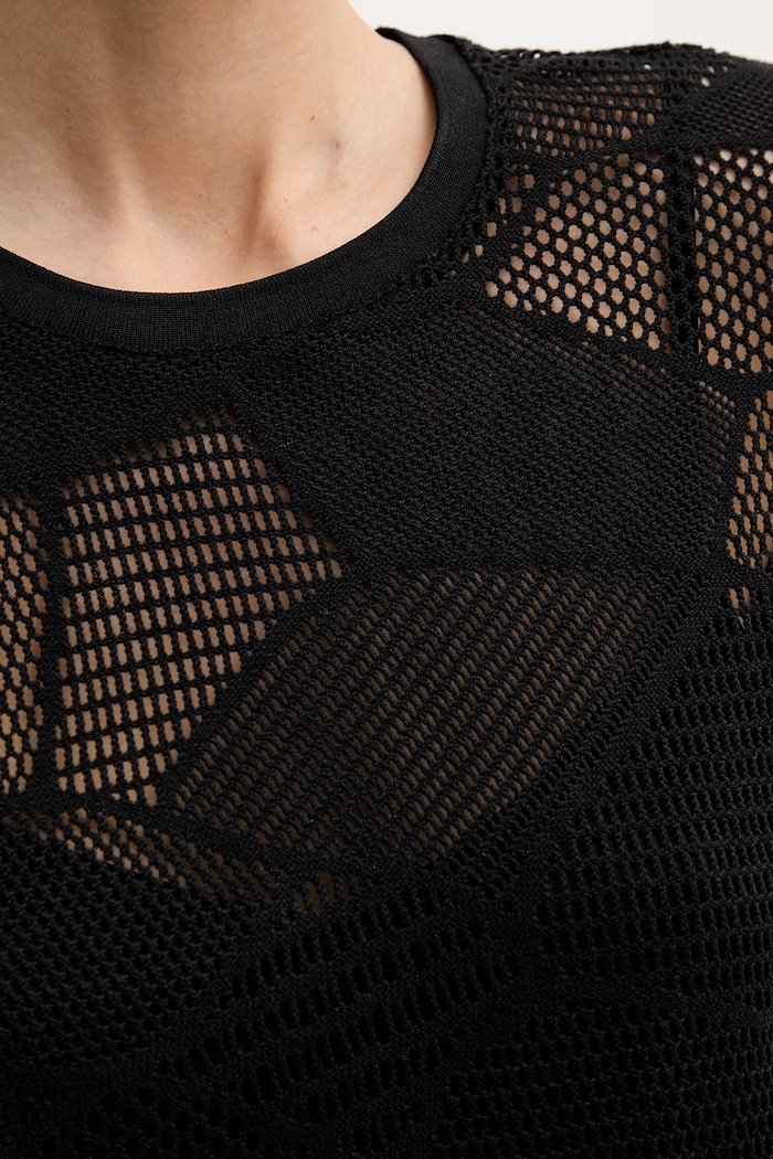 DKNY tricou pentru femei P6BH6CQD negru