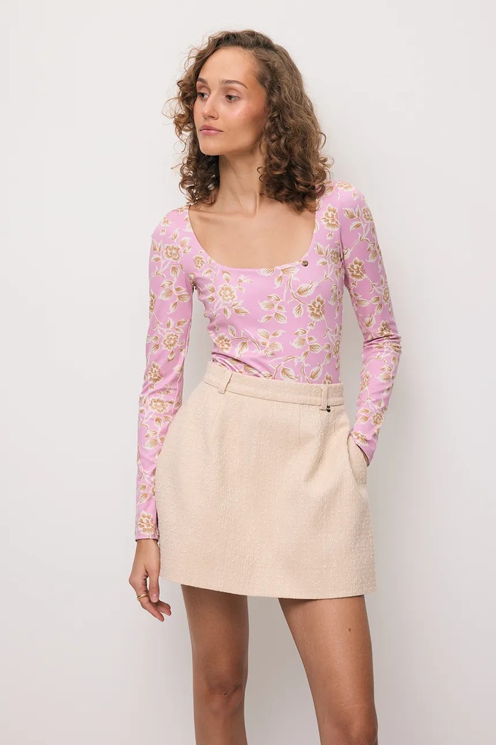 Bizuu body SANDY SANDY.ROZOWY lila SS26