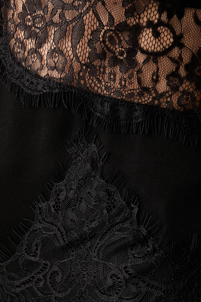 Le Privé top dámsky z viskózy DAHLIA TOP NOIR LP00786 čierna