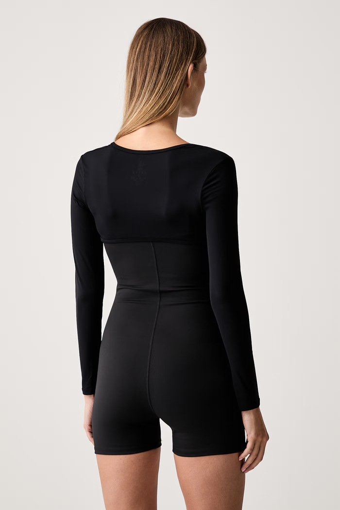 Odzież Le Privé longsleeve damski SOFTSKIN BOLERO TOP LP00728 czarny