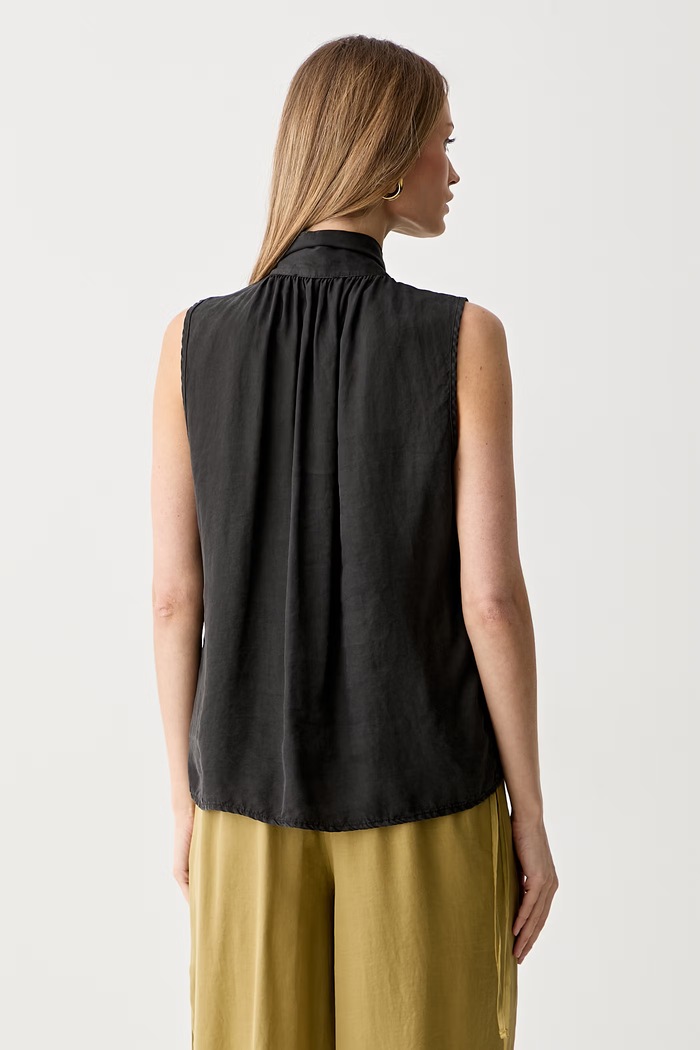 Odzież ViCOLO bluzka halter damska z lyocellu TAB0572 czarny