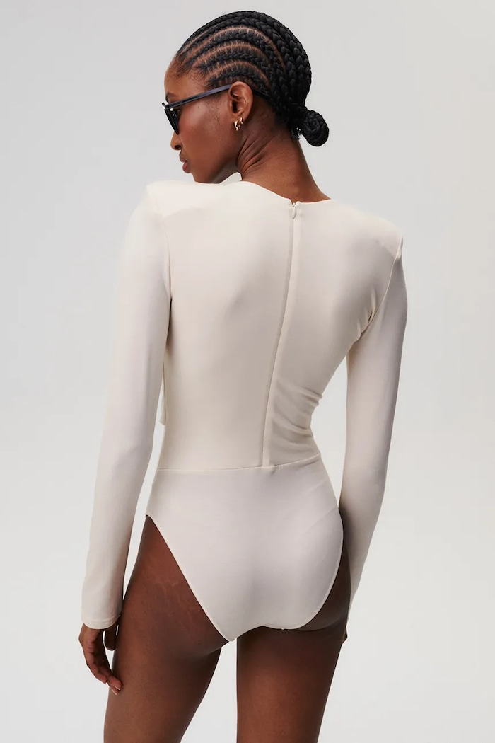 Undress Code body pentru femei, din lyocell American Beauty Bodysuit Classic 964 bej SS26