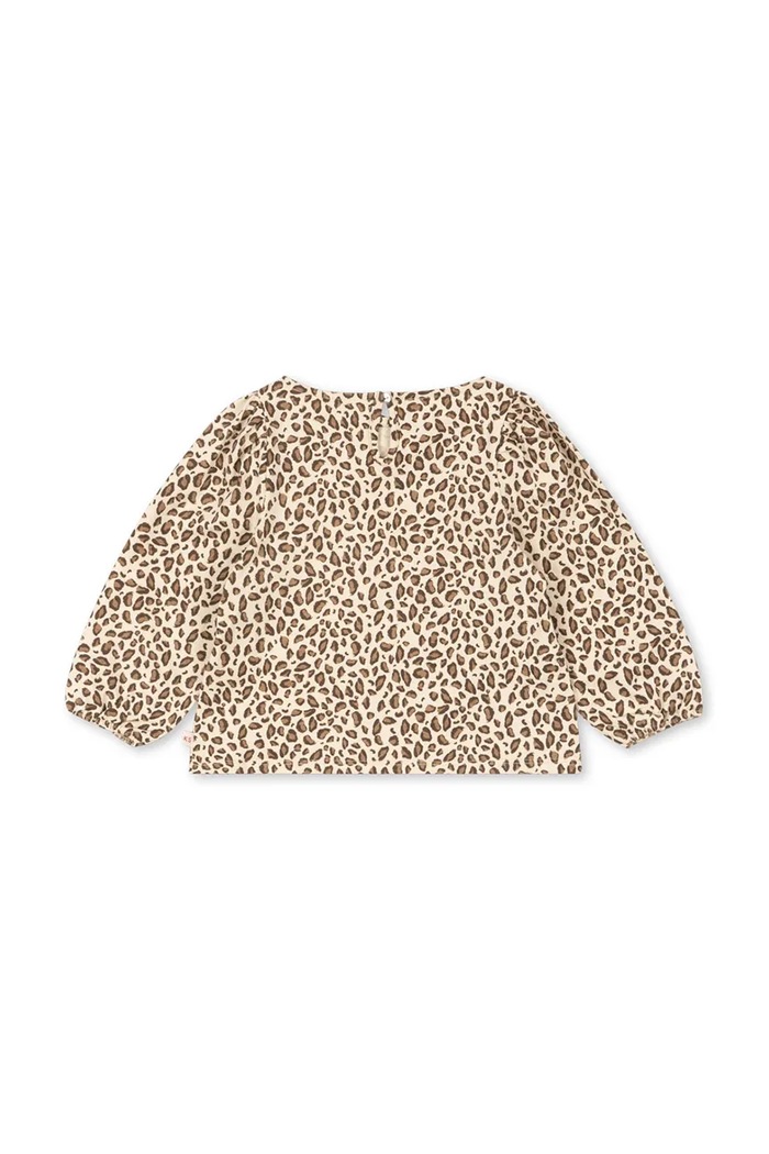 Detská bavlnená blúzka Konges Sløjd DREY BLOUSE GOTS KS104289.PreSpring viacfarebná SS26