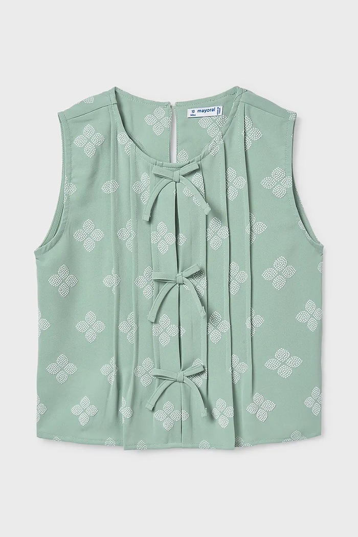 Mayoral bluză copii 6023.8D.Junior.PPY2 verde SS26