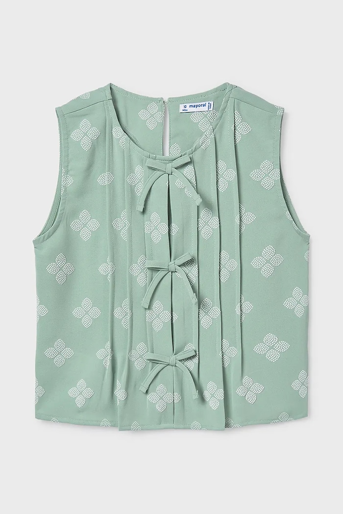 Mayoral bluză copii 6023.8D.Junior.PPY2 verde SS26