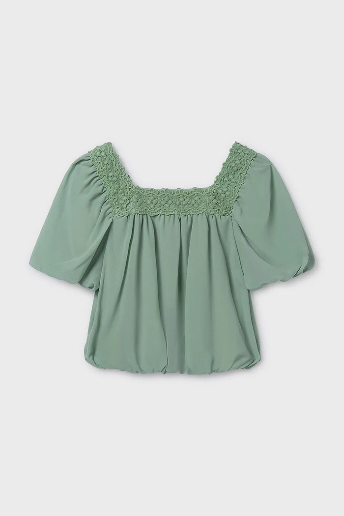 Mayoral bluză copii 6156.8A.Junior.PPY2 verde SS26