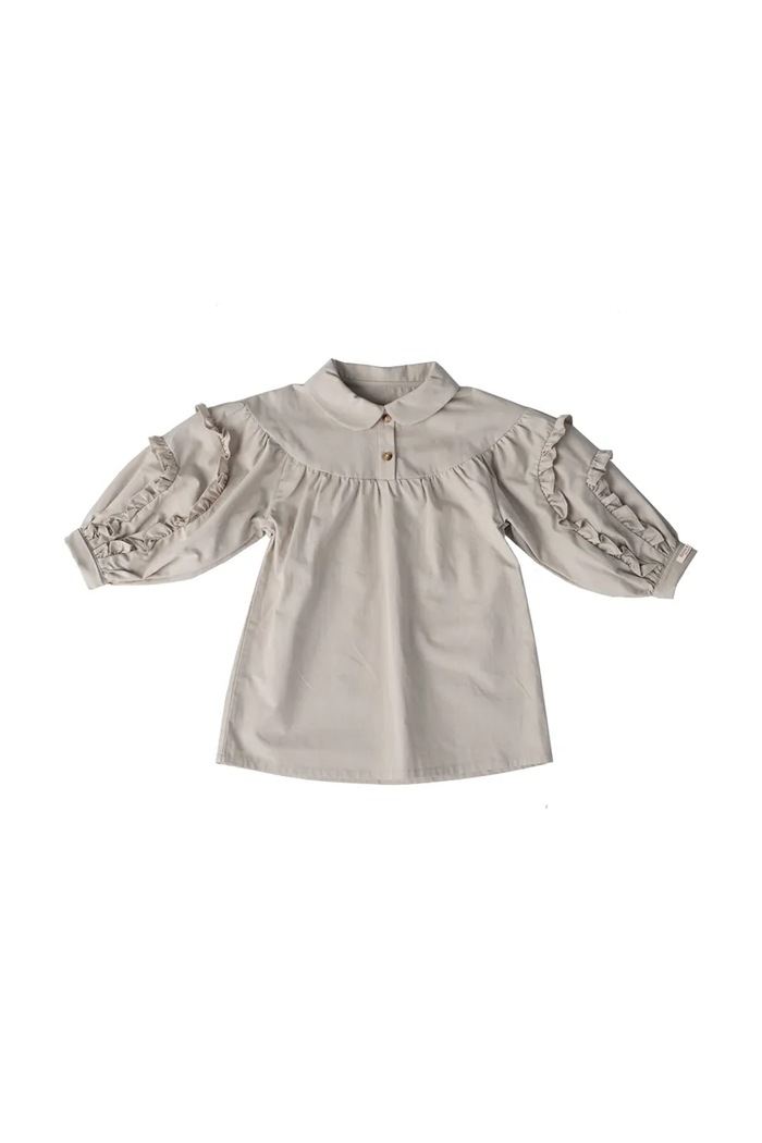 Παιδικό φόρεμα Donsje Everoux Dress 4110100 μπεζ SS26
