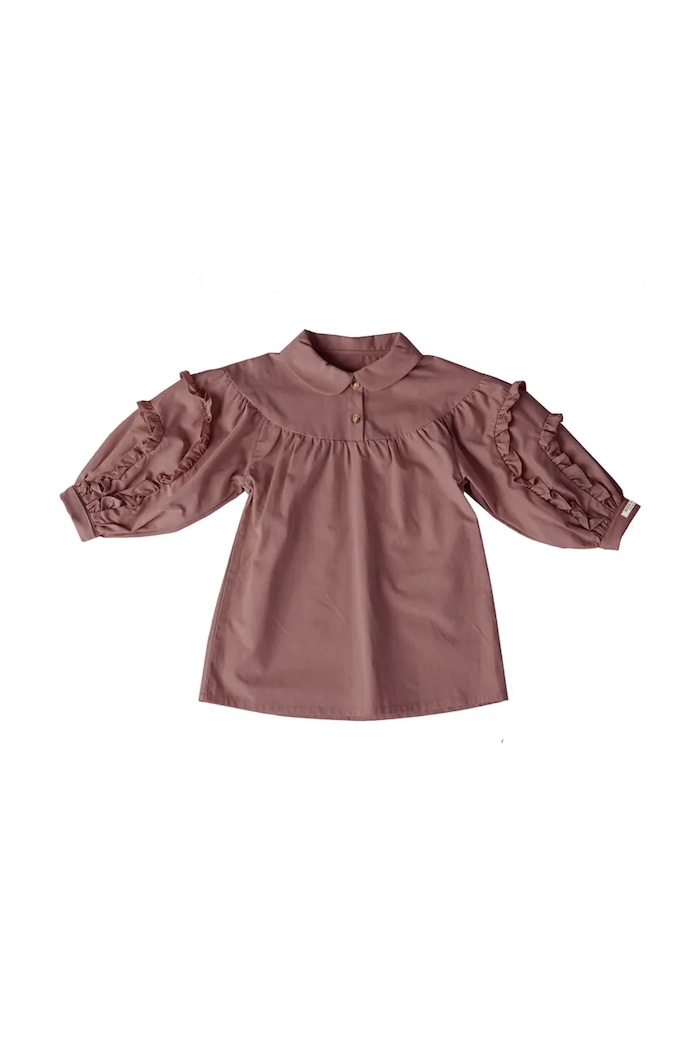 Dievčenské šaty Donsje Everoux Dress 4110100 burgundské SS26