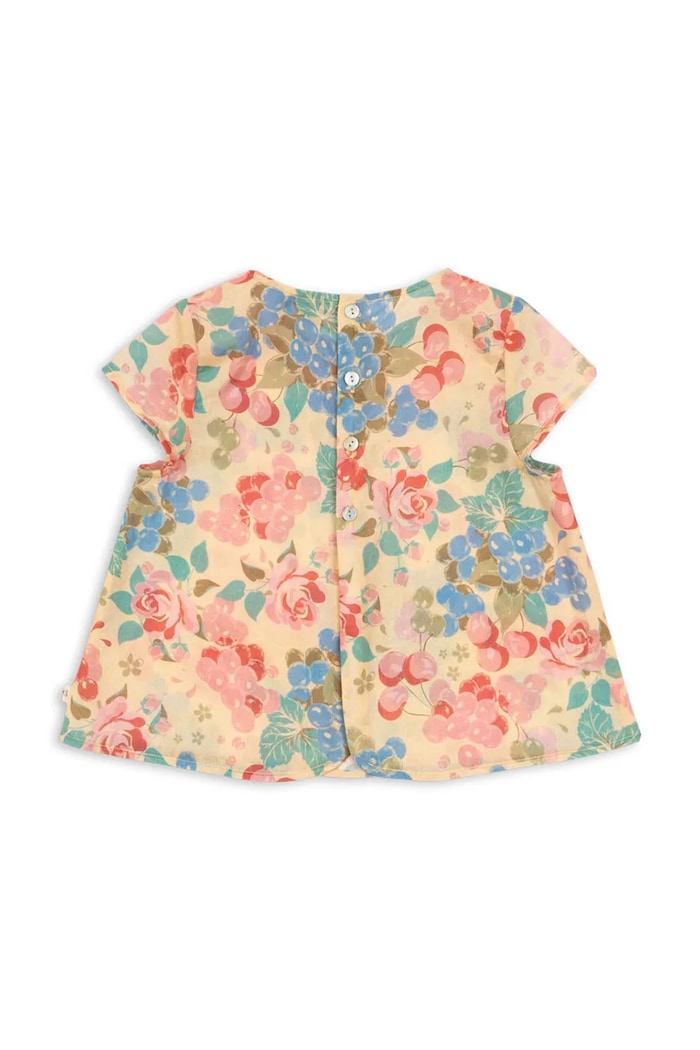 Konges Sløjd bluzka bawełniana dziecięca PACEY TOP GOTS KS105029.PPY2 multicolor SS26