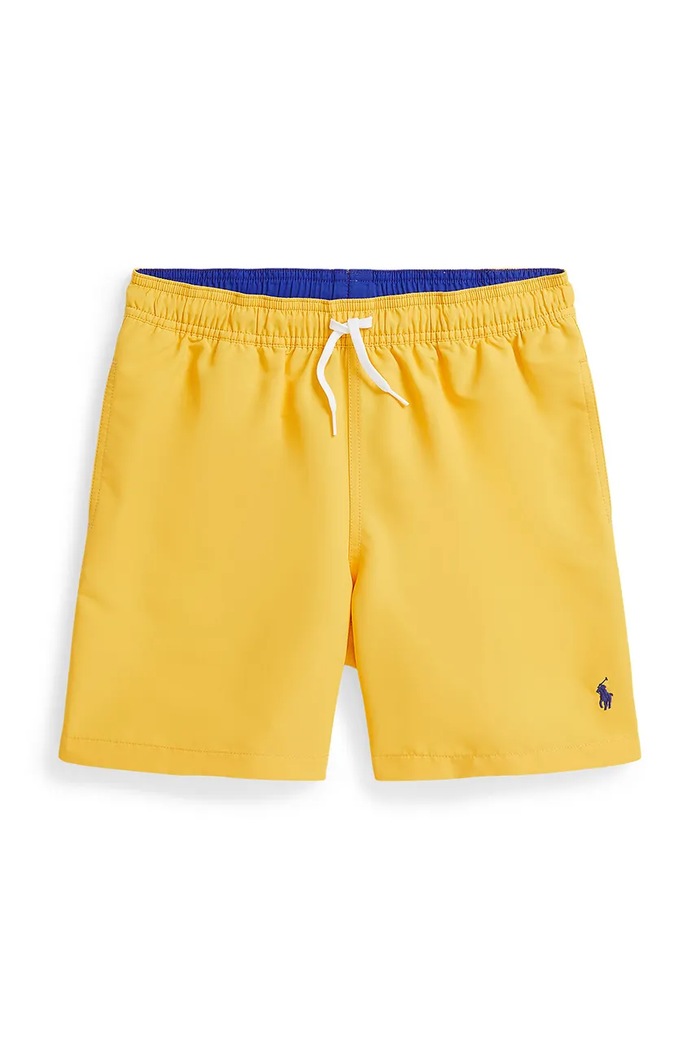 Polo Ralph Lauren szorty kąpielowe dziecięce Planet friendly żółty 323A99526001