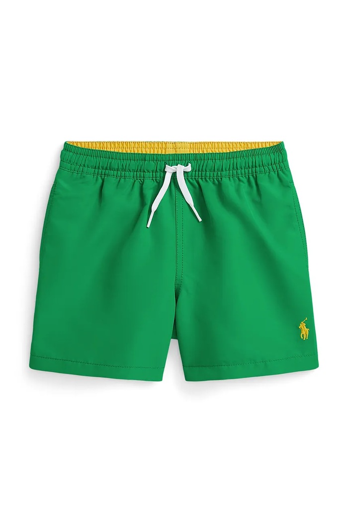 Polo Ralph Lauren szorty kąpielowe dziecięce Planet friendly zielony 322A99526002