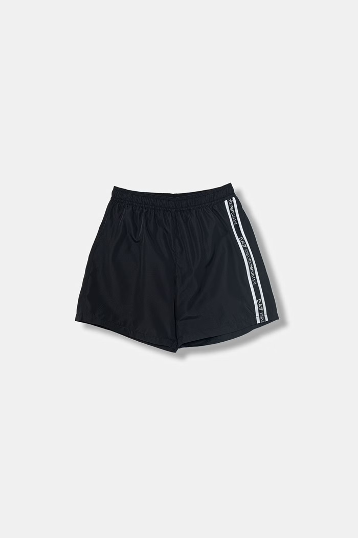 EA7 Emporio Armani kopalne kratke hlače otroške črna 7B000317.AF21073