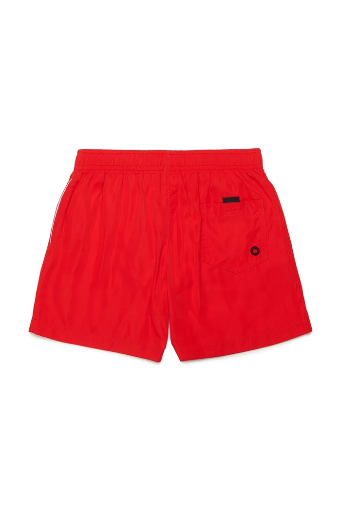 Detské plavkové šortky Diesel MIDIT SWIMSUIT J02699.KXBPB červená SS26