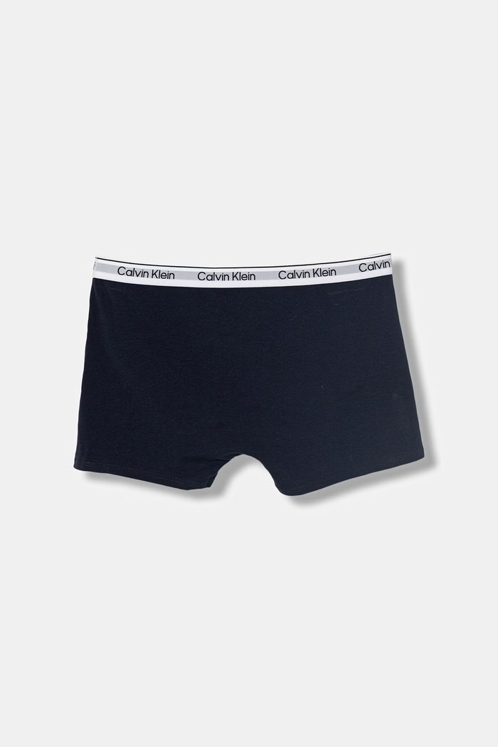 Băieți Calvin Klein Underwear boxeri pentru copii bumbac cu elastan pachet de 2 B70B700506.PPY2 albastru