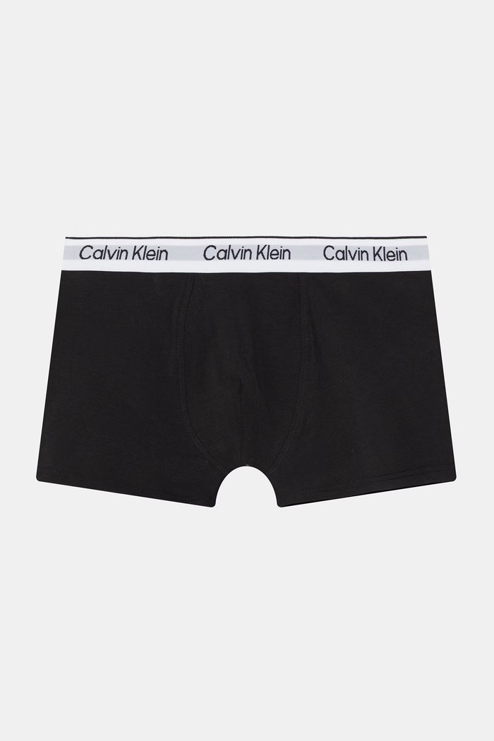 Calvin Klein Underwear boxeri pentru copii din bumbac cu elastan pachet de 2 B70B700506.PPY2 negru SS26