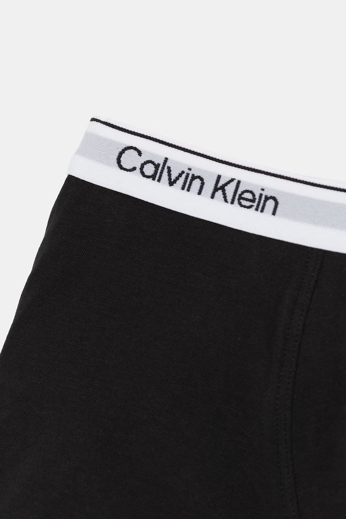 Calvin Klein Underwear boxeri pentru copii din bumbac cu elastan pachet de 2 negru B70B700506.PPY2