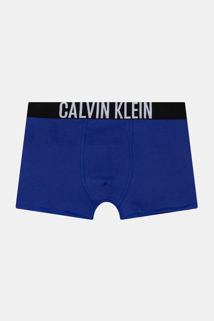 Dečki Calvin Klein Underwear boksarice otroške bombaž z elastanom paket 3 kosov B70B700510.PPY2 modra
