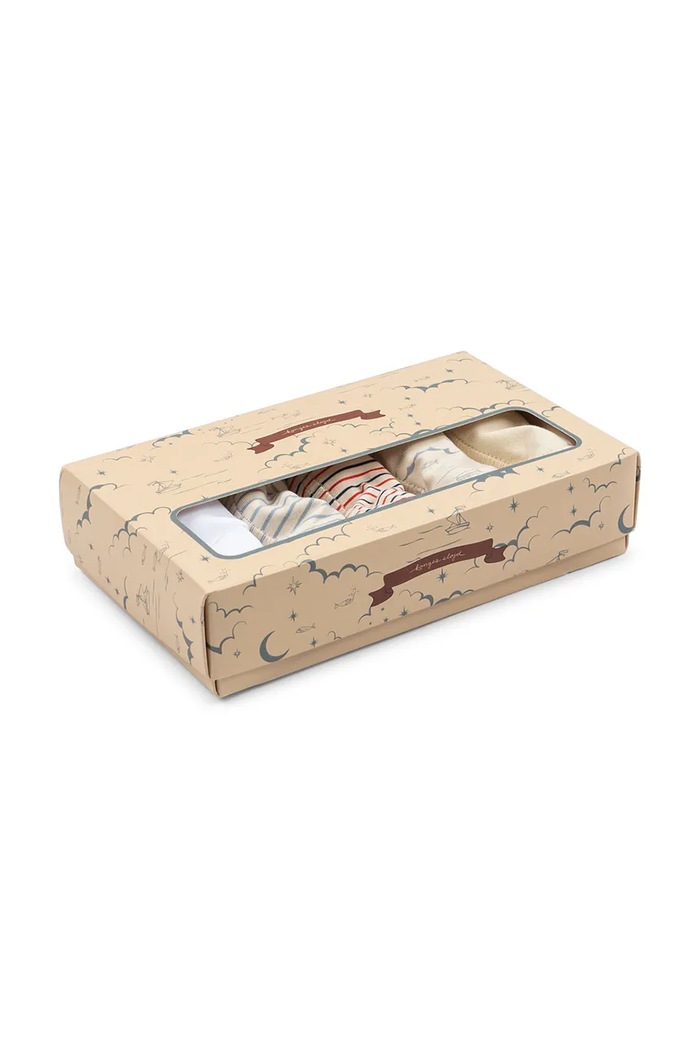 Chlapec Detské boxerky Konges Sløjd BASIC 5 PACK BOY BOXERS GOTS 5-pak KS104671.PPY2 viacfarebná