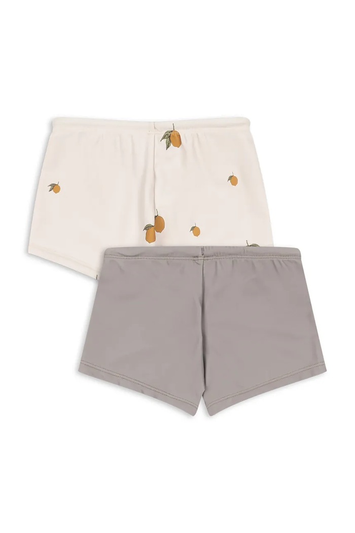 Konges Sløjd kąpielówki dziecięce 2 PACK ASTER SWIM PANTS GRS KS104578.PPY2 beżowy SS26