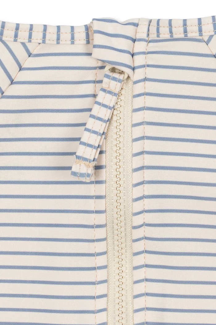 Chłopiec Konges Sløjd jednoczęściowy strój kąpielowy ASTER ONESIE GRS KS104642.PPY2 niebieski