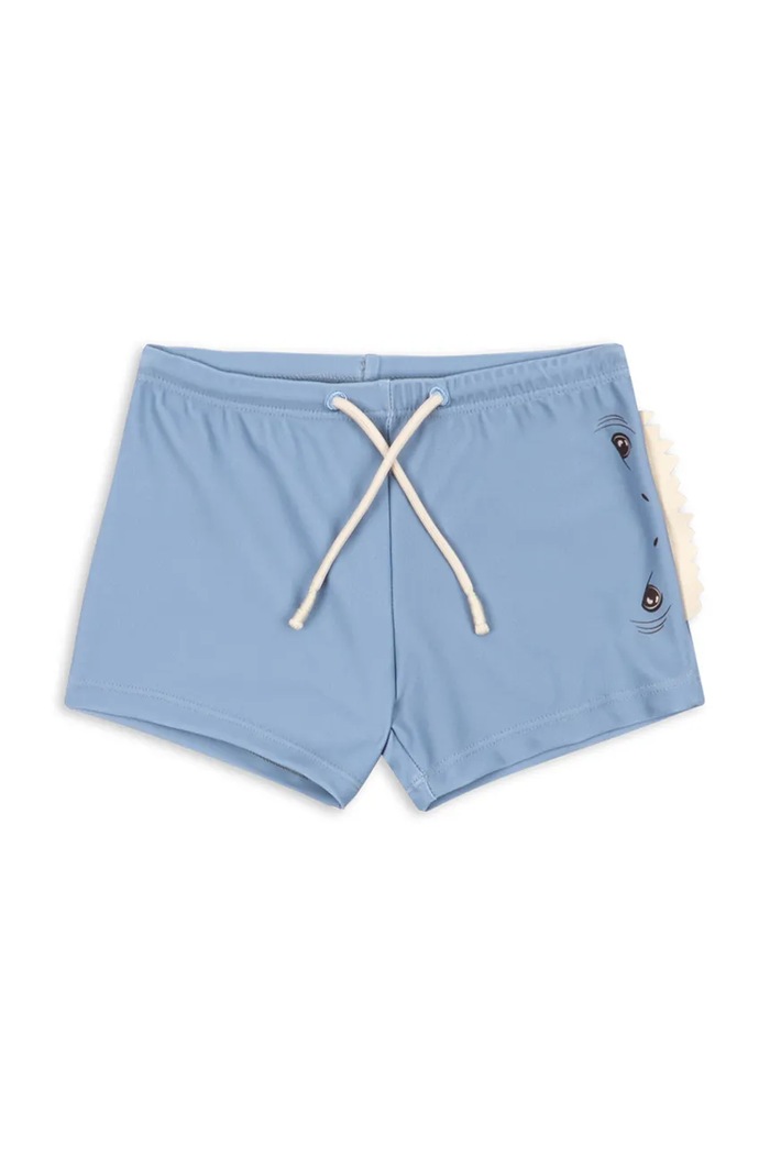 Konges Sløjd costum de baie copii ASTER SHARK SWIM PANTS GRS KS104644.PPY2 albastru SS26