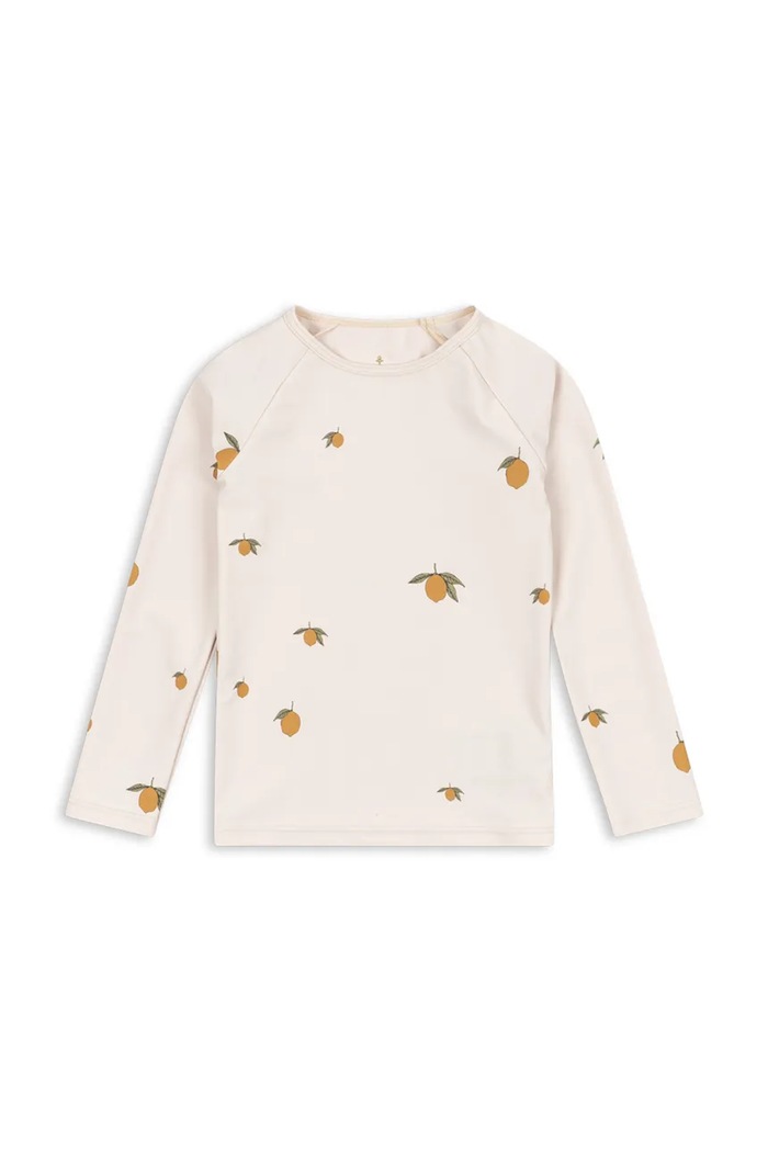 Konges Sløjd longsleeve kąpielowy dziecięcy ASTER SWIM BLOUSE GRS Produkt niemowlęcy beżowy KS104645.PPY2