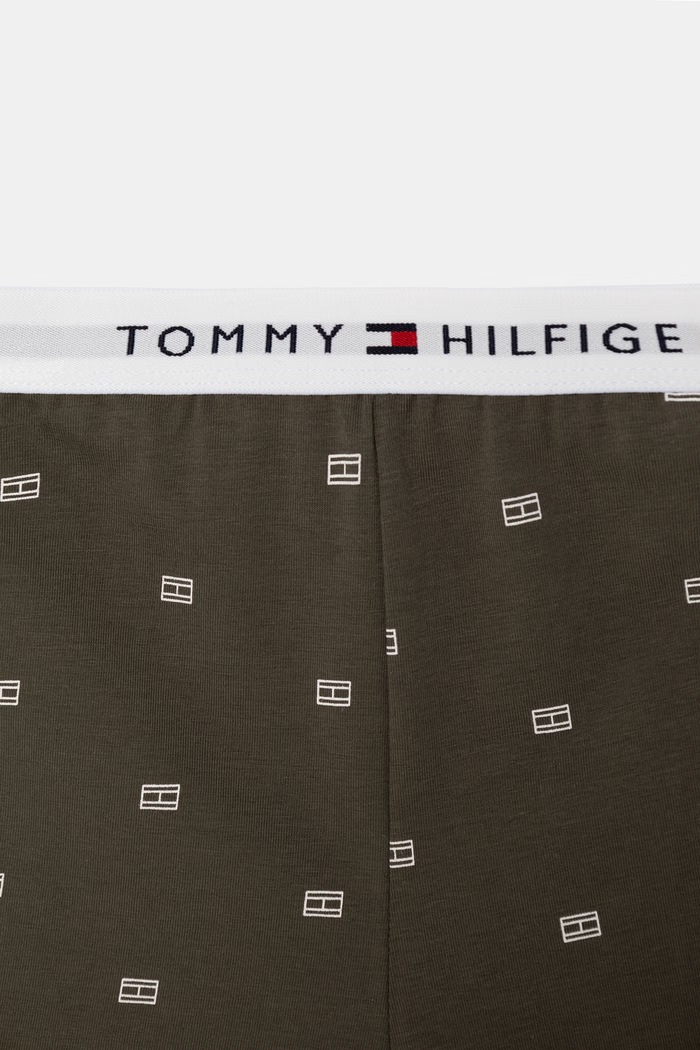 Băieți Tommy Hilfiger cămașă de pijama pentru copii bumbac UB0UB00575.PPY2 alb