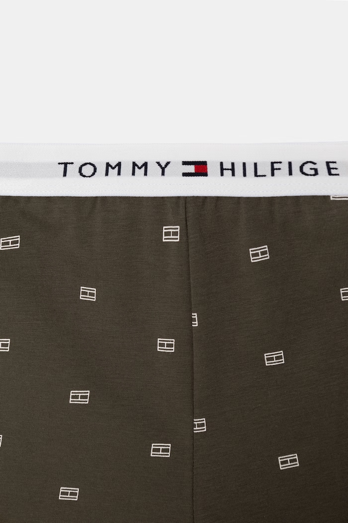Băieți Tommy Hilfiger cămașă de pijama pentru copii bumbac UB0UB00575.PPY2 alb