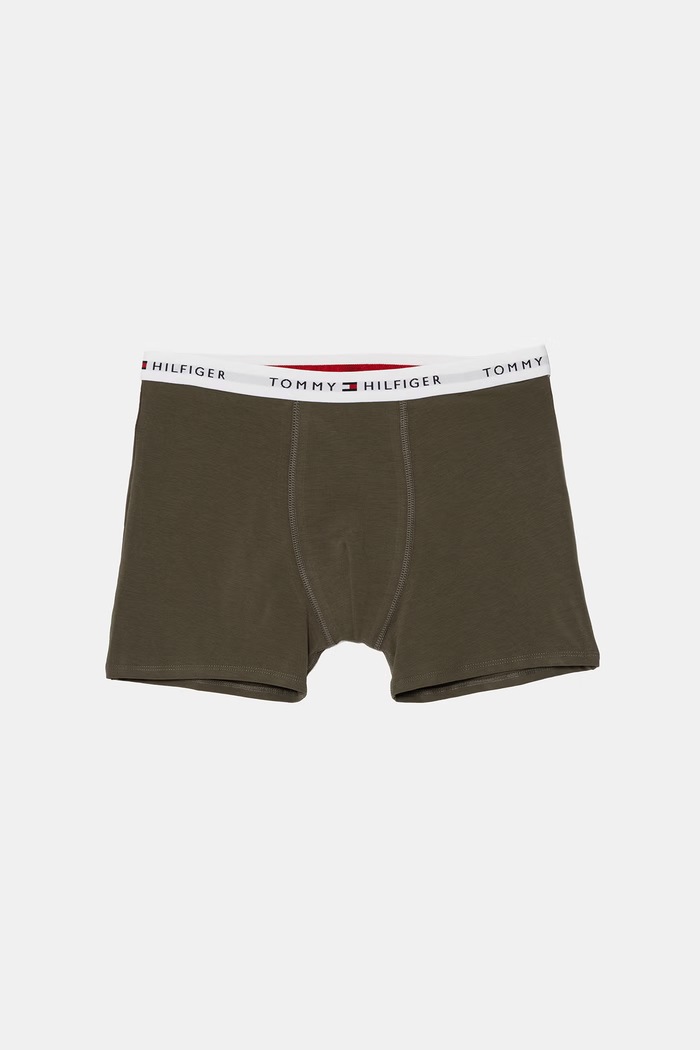 Tommy Hilfiger boxeri pentru copii din bumbac cu elastan pachet de 2 UB0UB00548.PPY2 bleumarin SS26