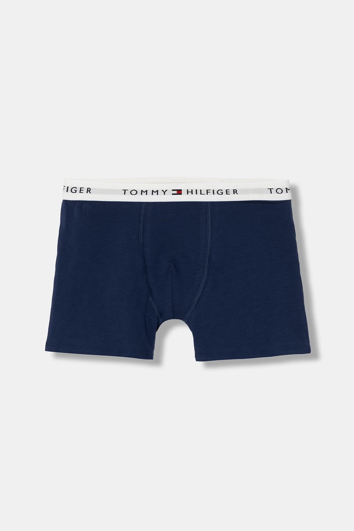 Tommy Hilfiger bokserki dziecięce bawełniane z elastanem 2-pack UB0UB00548.PPY2 niebieski SS26