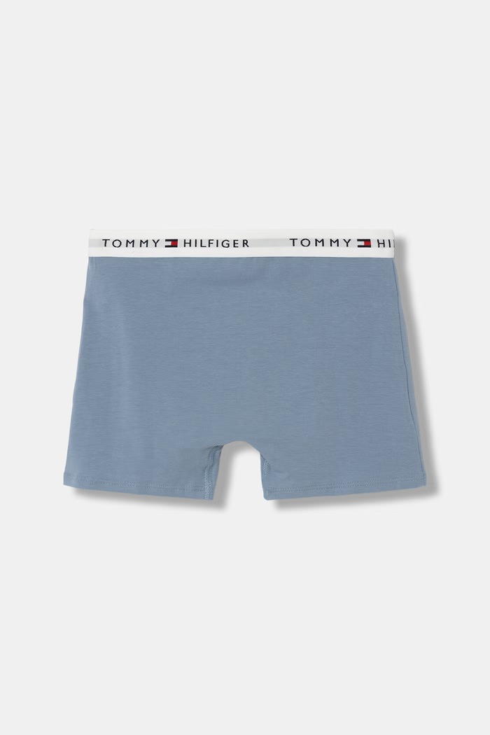 Tommy Hilfiger bokserki dziecięce bawełniane z elastanem 2-pack UB0UB00548.PPY2 niebieski