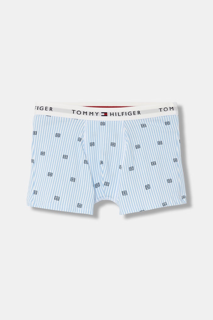 Tommy Hilfiger boxeri pentru copii din bumbac cu elastan pachet de 2 UB0UB00550.PPY2 albastru SS26