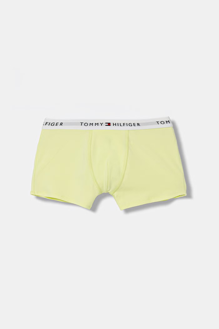 Băieți Tommy Hilfiger boxeri pentru copii din bumbac cu elastan pachet de 2 UB0UB00550.PPY2 bleumarin