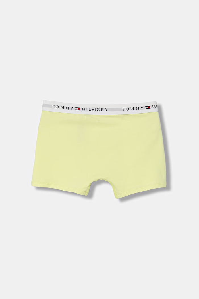 Tommy Hilfiger boxeri pentru copii din bumbac cu elastan pachet de 2 UB0UB00550.PPY2 bleumarin