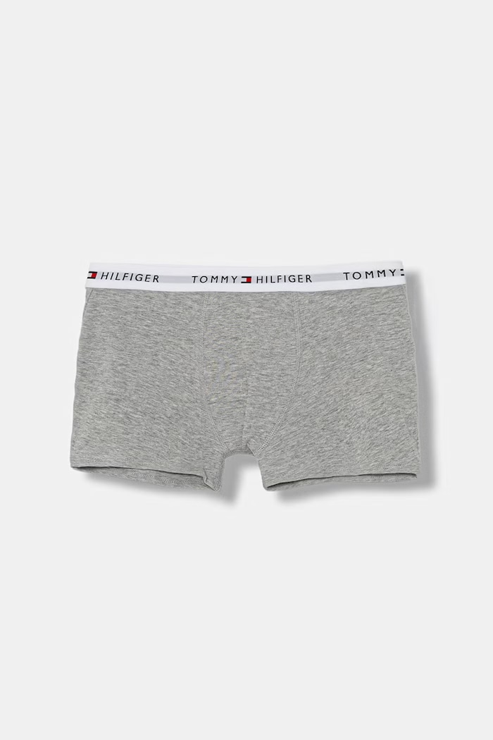 Tommy Hilfiger boxeri pentru copii, cu bumbac pachet de 3 UB0UB00573.PPY2 gri SS26