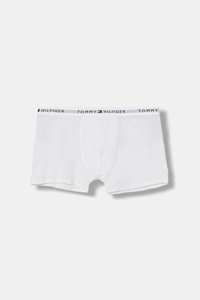 Tommy Hilfiger boxeri pentru copii, cu bumbac pachet de 3 gri UB0UB00573.PPY2