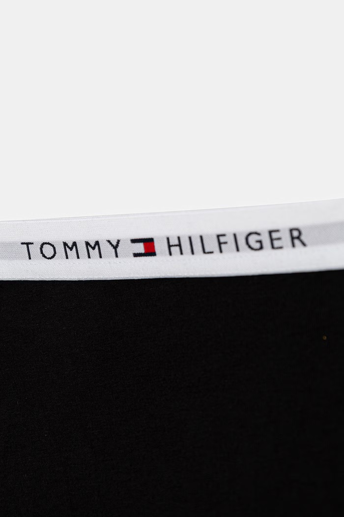 Tommy Hilfiger boxeri pentru copii, cu bumbac pachet de 3 negru UB0UB00573.PPY2