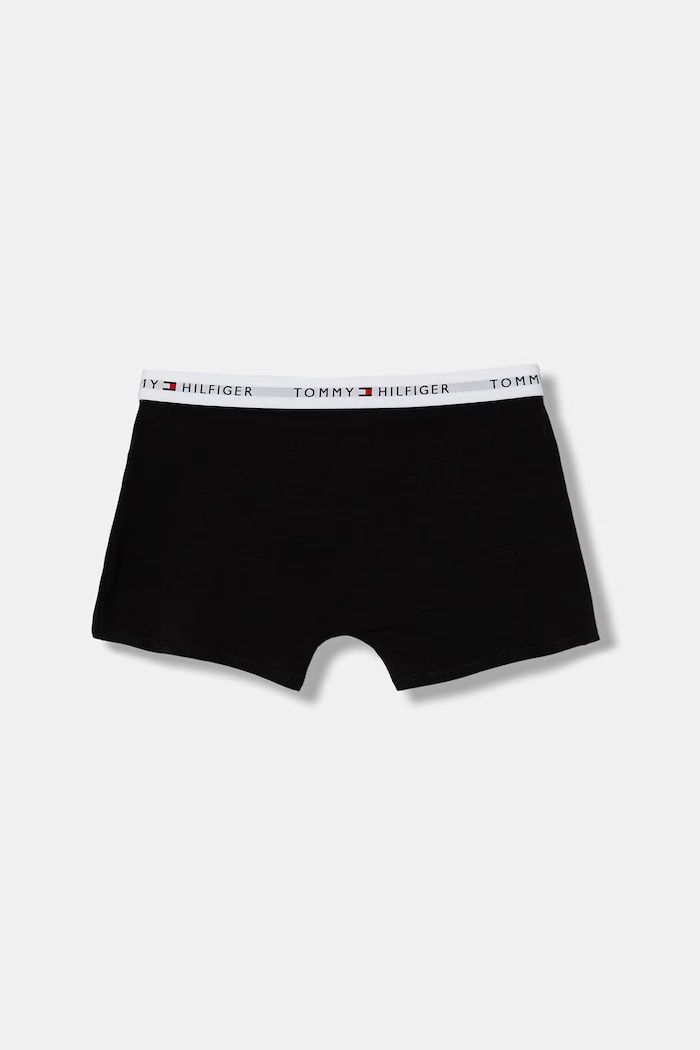 Tommy Hilfiger boxeri pentru copii din bumbac cu elastan pachet de 5 UB0UB00601.PPY2 gri SS26
