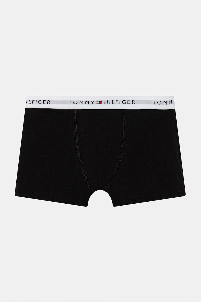 Tommy Hilfiger bokserki dziecięce bawełniane z elastanem 5-pack UB0UB00601.PPY2 czarny SS26