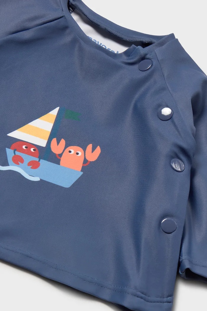 Băieți Mayoral Newborn costum de baie pentru bebeluși 1619.1Q.Newborn.PPY2 albastru