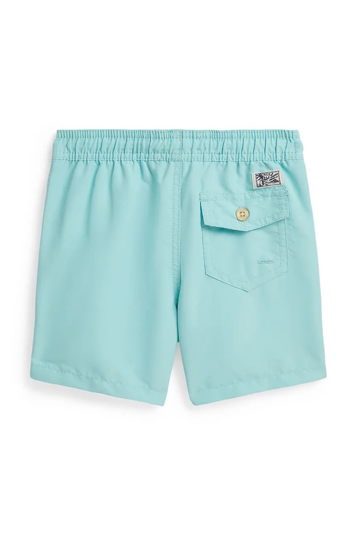 Polo Ralph Lauren detské plavecké šortky 322904015500 tyrkysová SS26