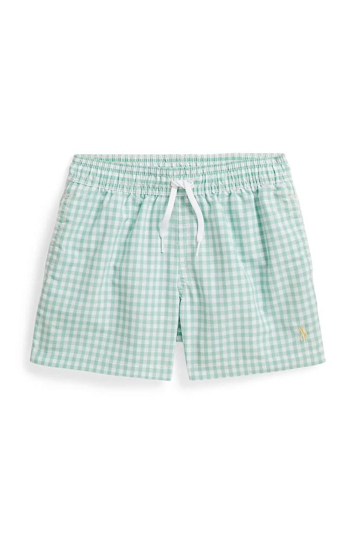 Detské plavkové šortky Polo Ralph Lauren Pre bábätká tyrkysová 322934583501