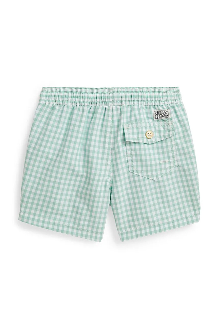 Detské plavkové šortky Polo Ralph Lauren 322934583501 tyrkysová SS26